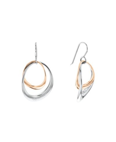 Calvin Klein Women's Two-Tone Stainless Steel Earrings
