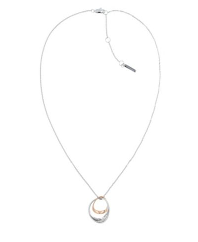 Calvin Klein Women's Two-Tone Stainless Steel Necklace