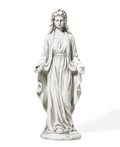 Садовая статуя Glitzhome Blessed Mother Mary