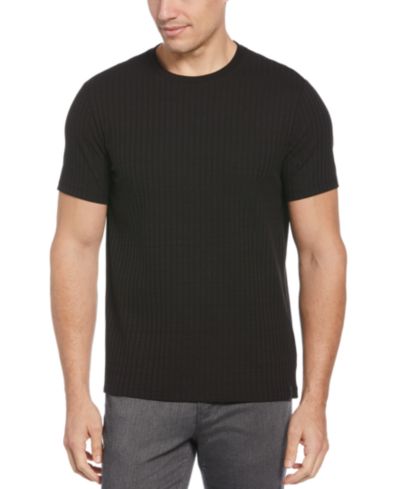 Мужская футболка Perry Ellis Rib Knit Crew Neck