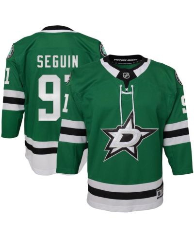 Детская джерси Big Boys Tyler Seguin Kelly Green Dallas Stars Home Premier Player