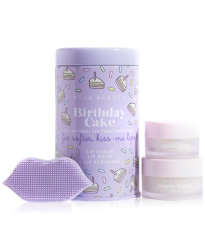 Набор для ухода за губами NCLA Beauty 3-Pc. Birthday Cake