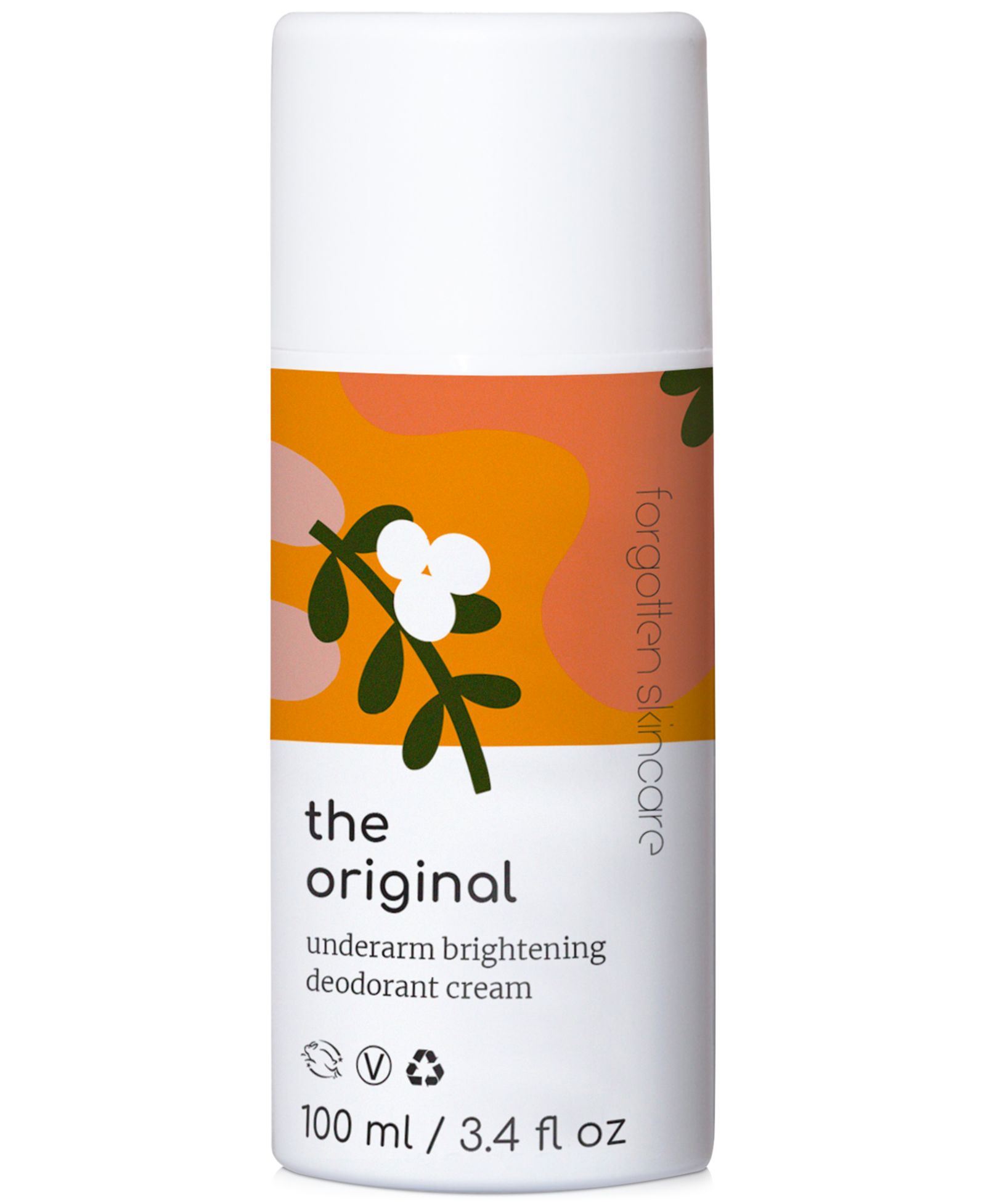 Forgotten Skincare оригинальный дезодорант-крем для осветления подмышек