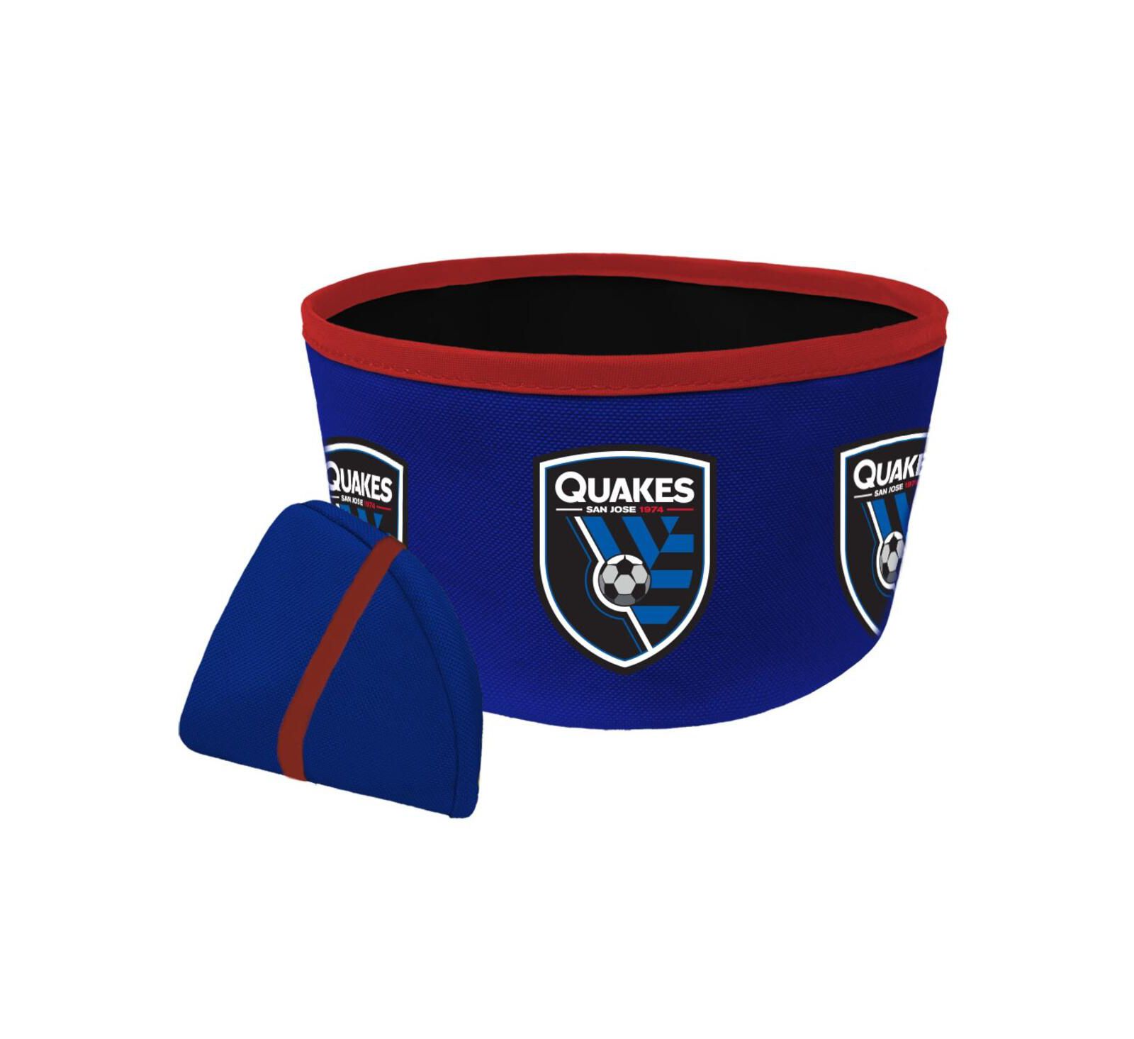 Складная миска для собак San Jose Earthquakes Travel
