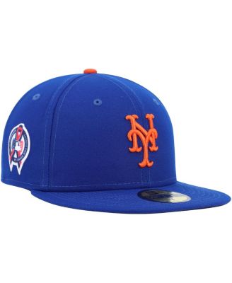 Men's New Era Royal New York Mets 9/11 Memorial Side Patch 59FIFTY Fitted Hat