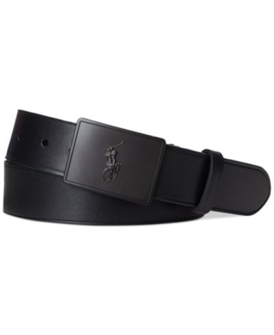 Polo Ralph Lauren Мужской кожаный ремень с пряжкой