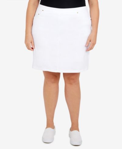 Скёрт-шорты Plus Size Essentials Tech Stretch Pull On with Elastic Wasitband