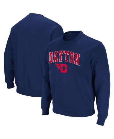 Colosseum Мужская толстовка с логотипом Dayton Flyers, темно-синяя