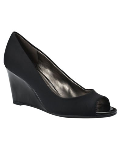 Женские туфли-мюли Bandolino Tufflove Peep Toe Wedge