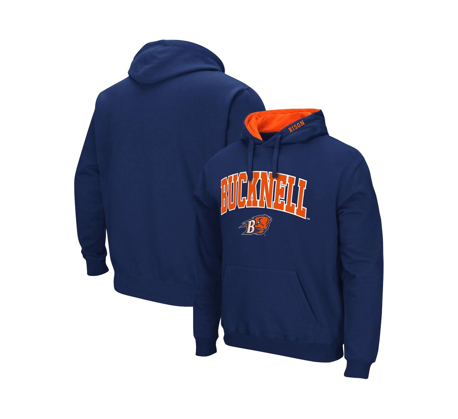 Мужской худи Colosseum Bucknell Bison Arch and Logo