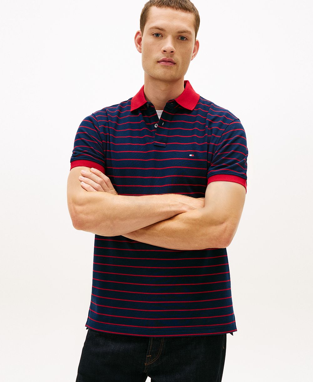 Мужская рубашка Tommy Hilfiger Cotton Classic-Fit 1985 Polo