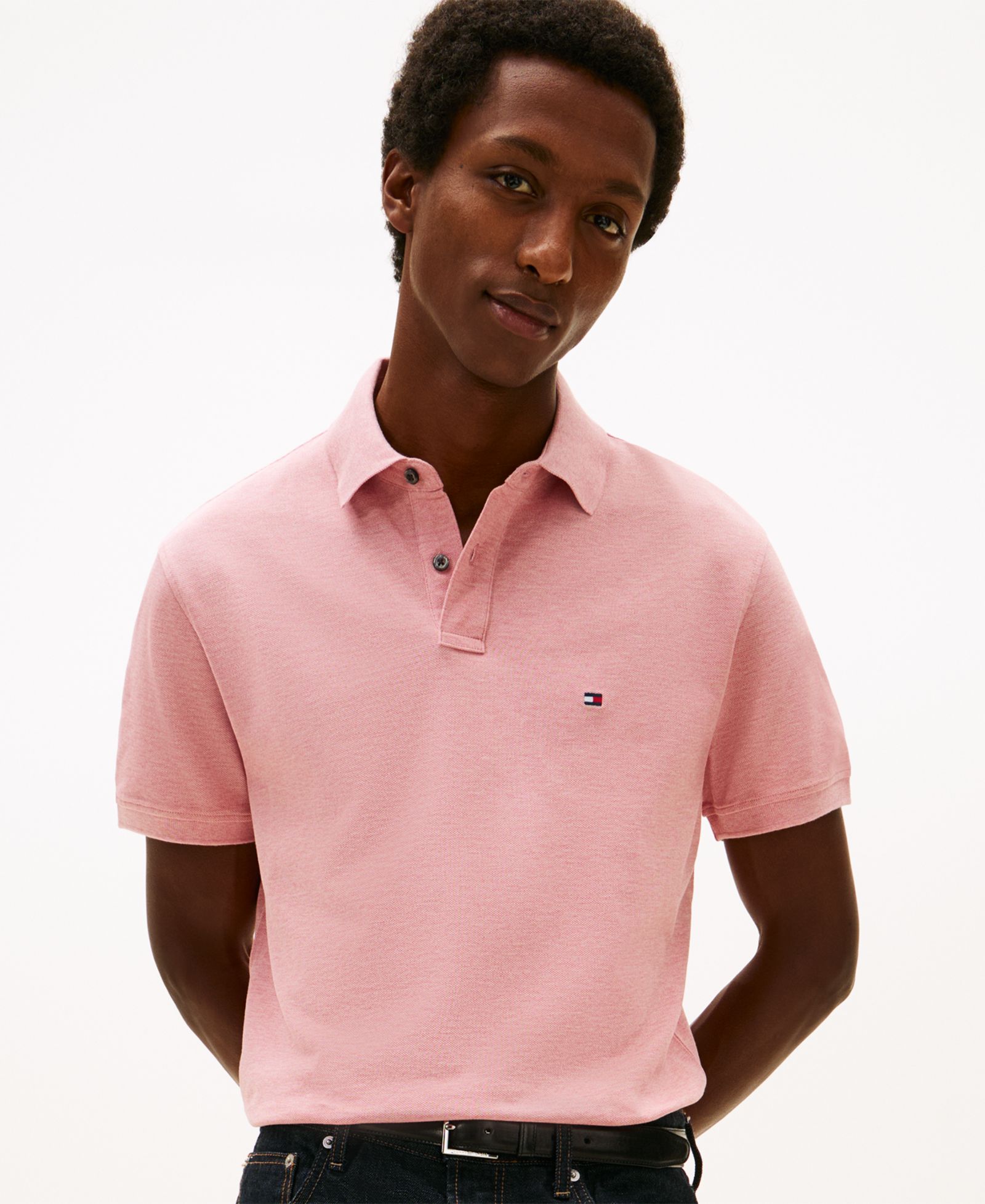 Tommy Hilfiger Men's Iconic 1985 Slim-Fit Polo Shirt
