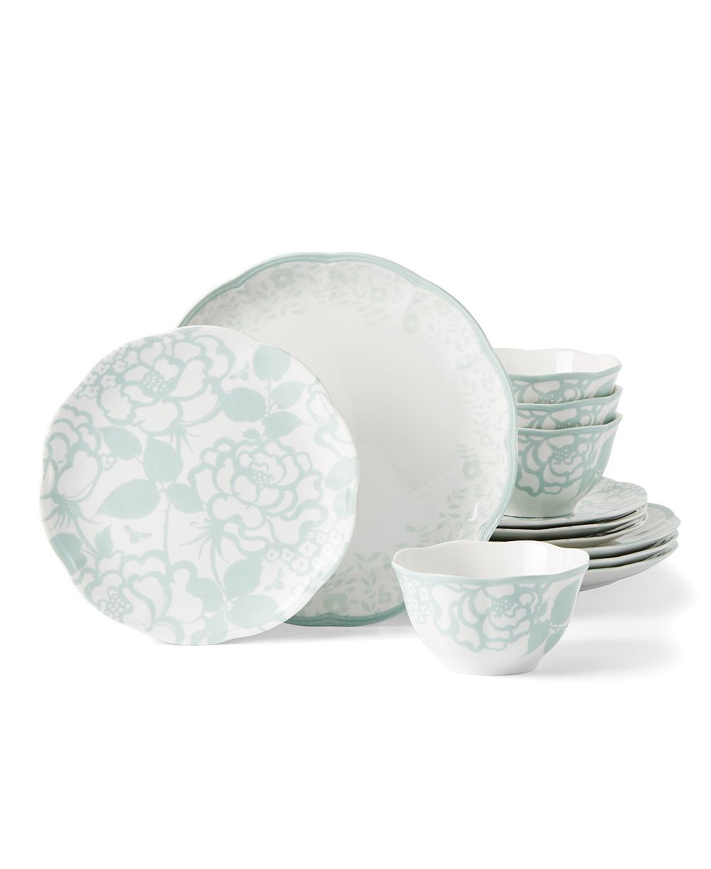 Lenox Butterfly Meadow Cottage 12 Pc. Dinnerware Set, Service for 4