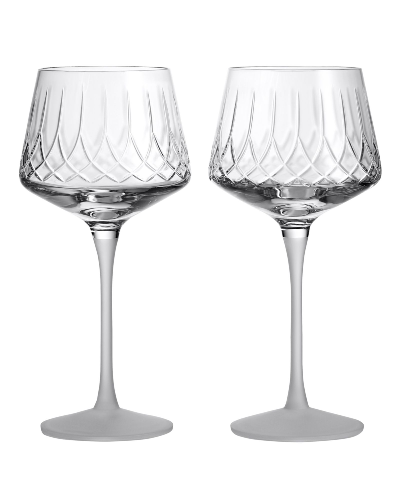 Waterford Lismore Arcus Wine, Set of 2