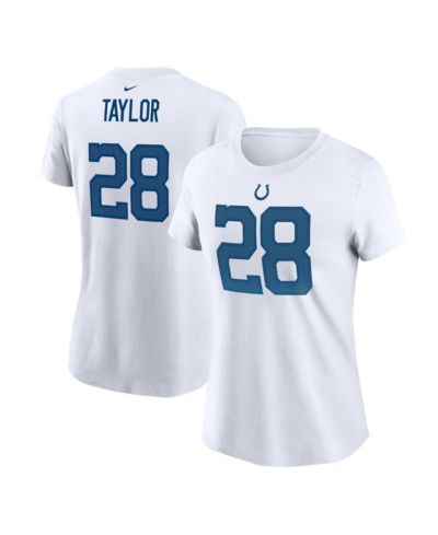 Nike Женская футболка Indianapolis Colts Jonathan Taylor White