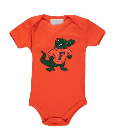 Two Feet Ahead Детский боди Florida Gators, оранжевый, с большим логотипом
