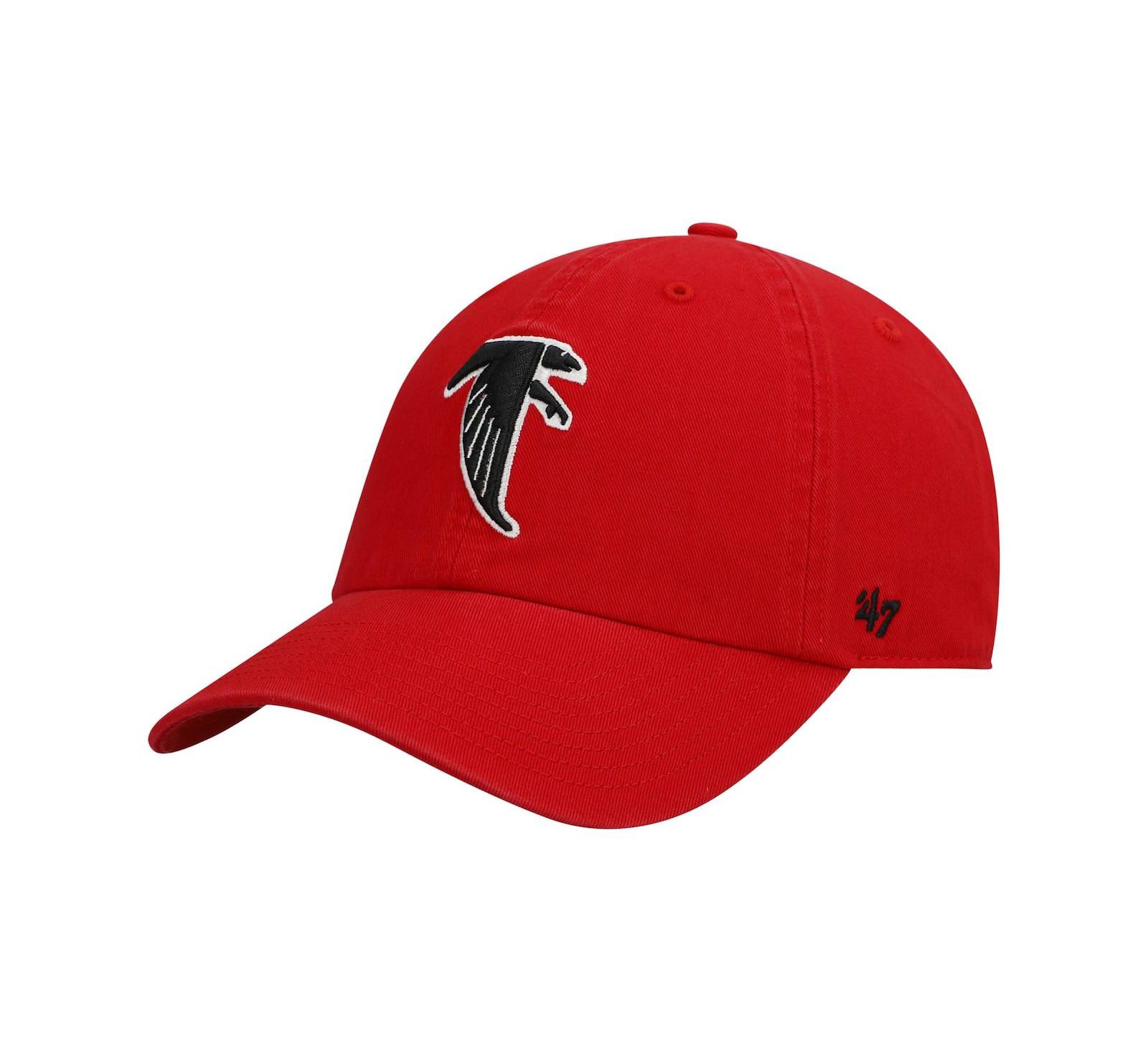 Мужская кепка '47 Brand Atlanta Falcons Clean Up Legacy, красная, регулируемая