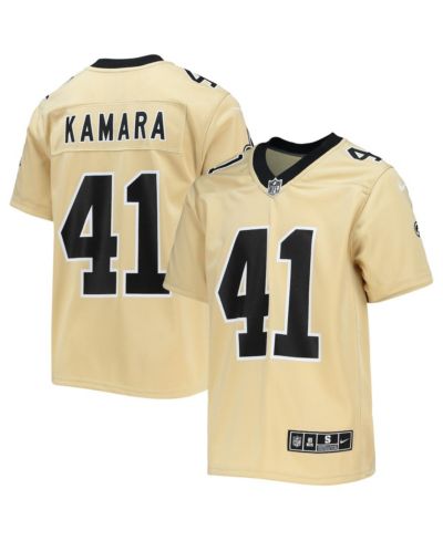 Детская джерси Nike Alvin Kamara Gold New Orleans Saints Inverted Team Game Jersey
