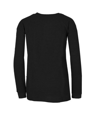 Galaxy By Harvic Женский трикотажный термосвитер Henley Plus Size Loose Fitting Waffle-Knit