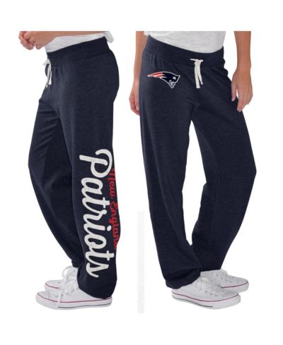Женские брюки G-III 4Her by Carl Banks Navy New England Patriots Scrimmage из флиса