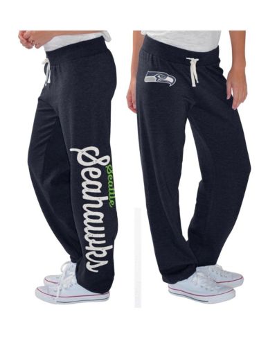Женские брюки G-III 4Her by Carl Banks College Navy Seattle Seahawks Scrimmage Fleece