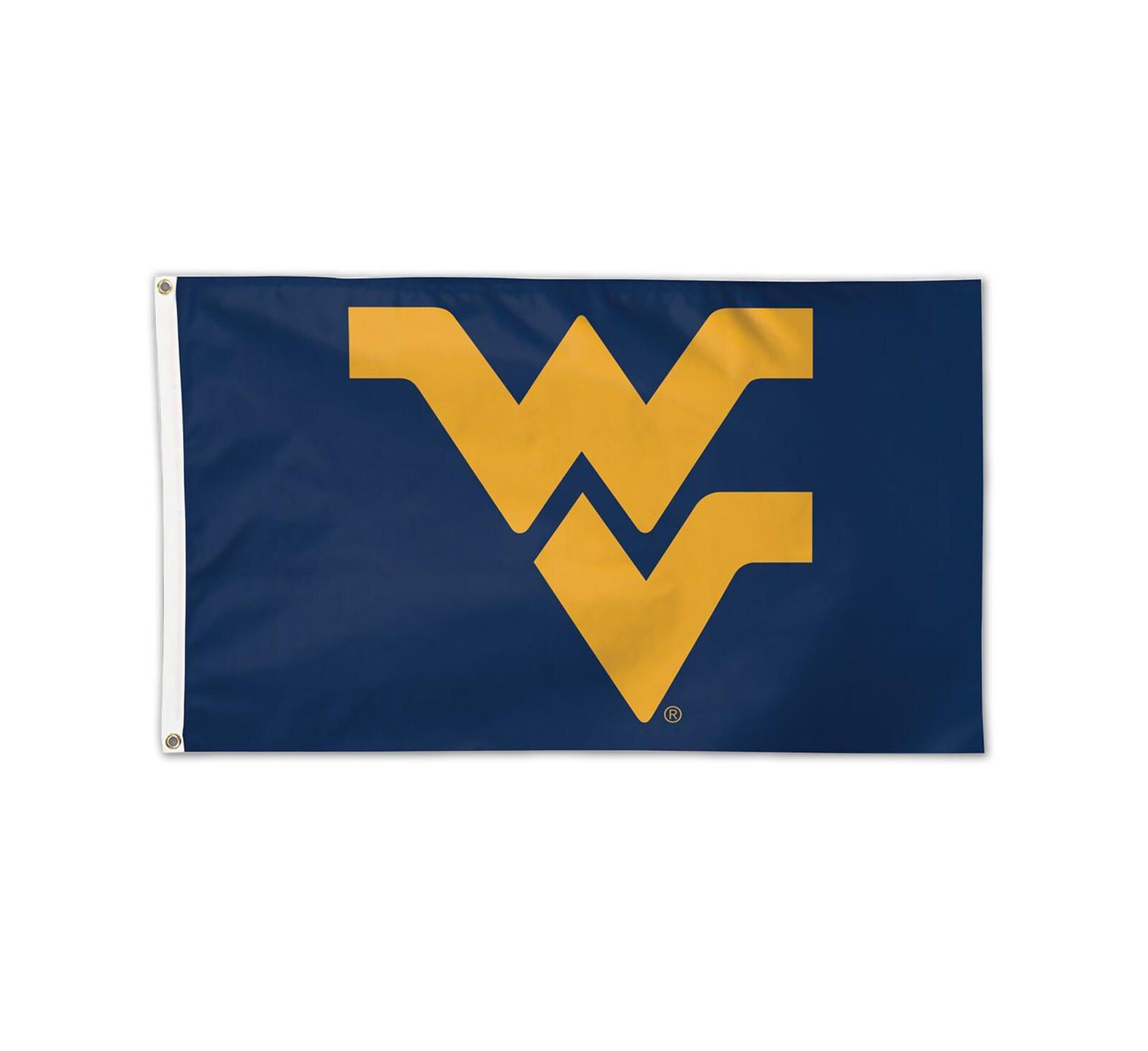 Wincraft West Virginia Mountaineers Deluxe Флаг односторонний, 3' x 5'
