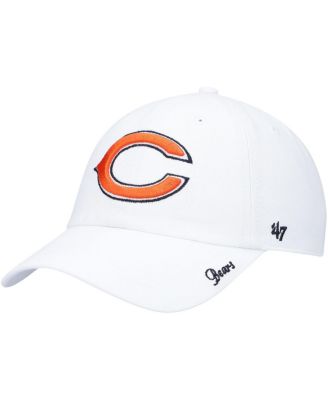 Женская регулируемая кепка '47 White Chicago Bears Miata Clean Up Logo