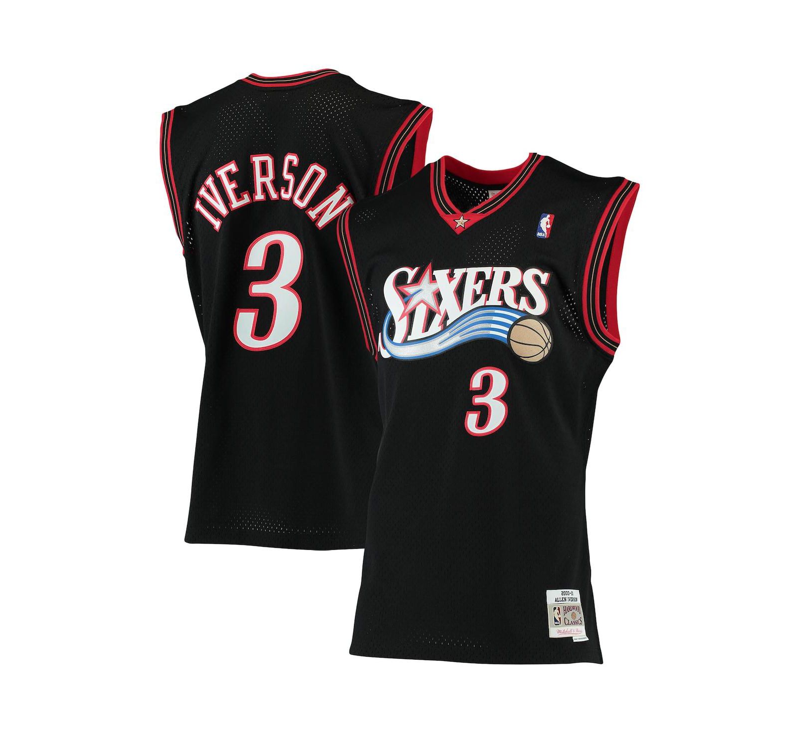 Мужская джерси Mitchell & Ness Allen Iverson Philadelphia 76ers