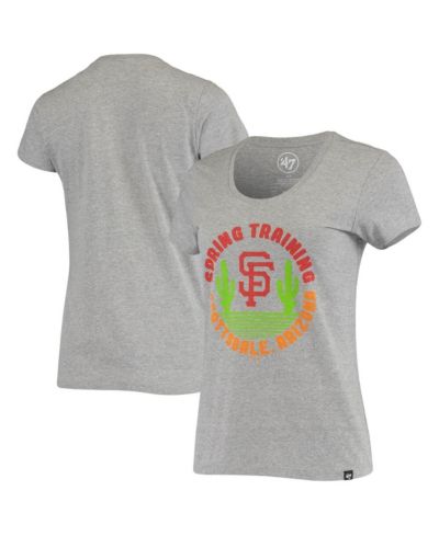 Женская футболка '47 Brand San Francisco Giants Spring Training, серая