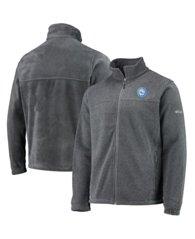 Мужская куртка Columbia Philadelphia 76ers Flanker Full-Zip, цвет heathered charcoal