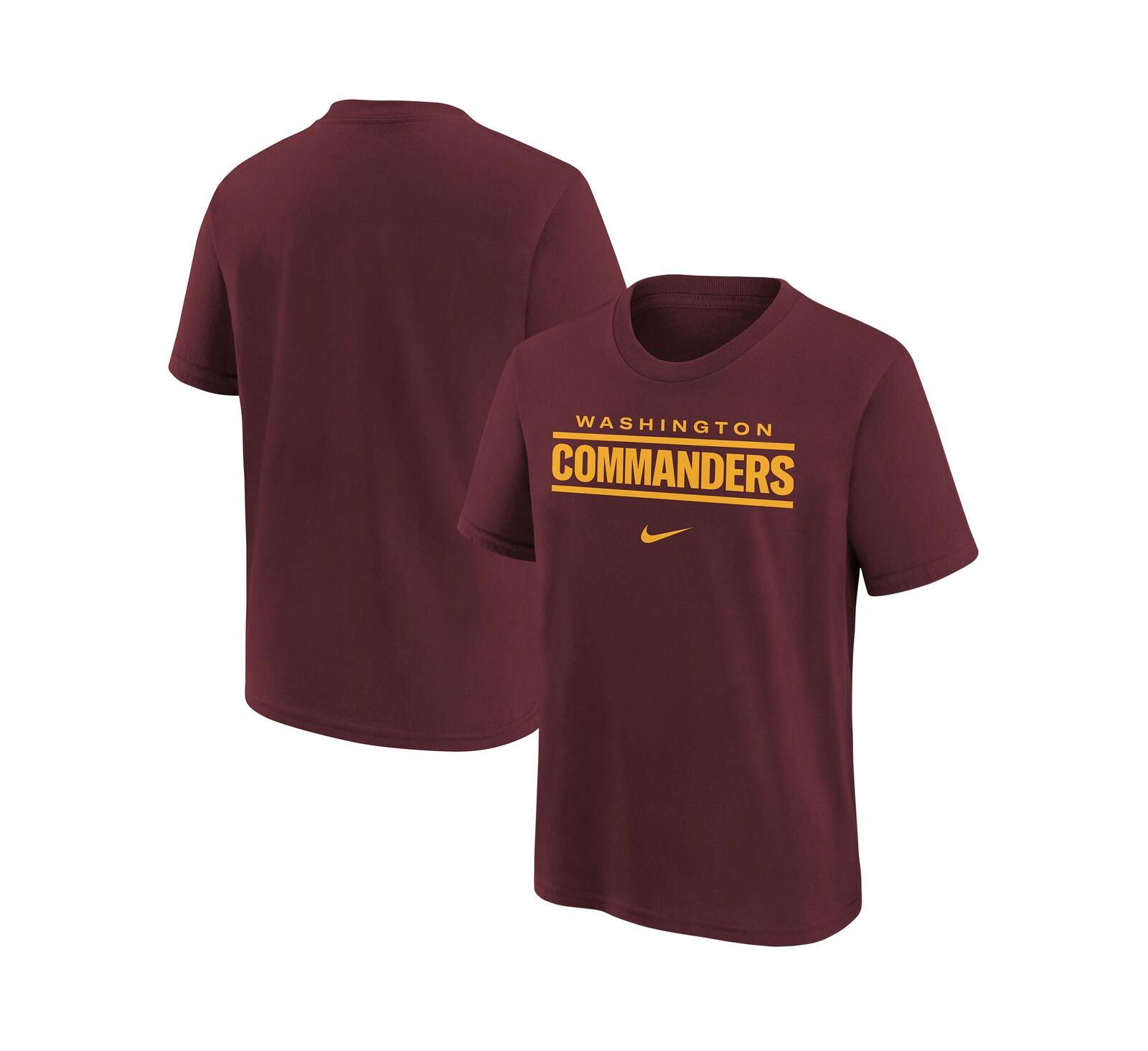 Детская футболка Nike Burgundy Washington Commanders