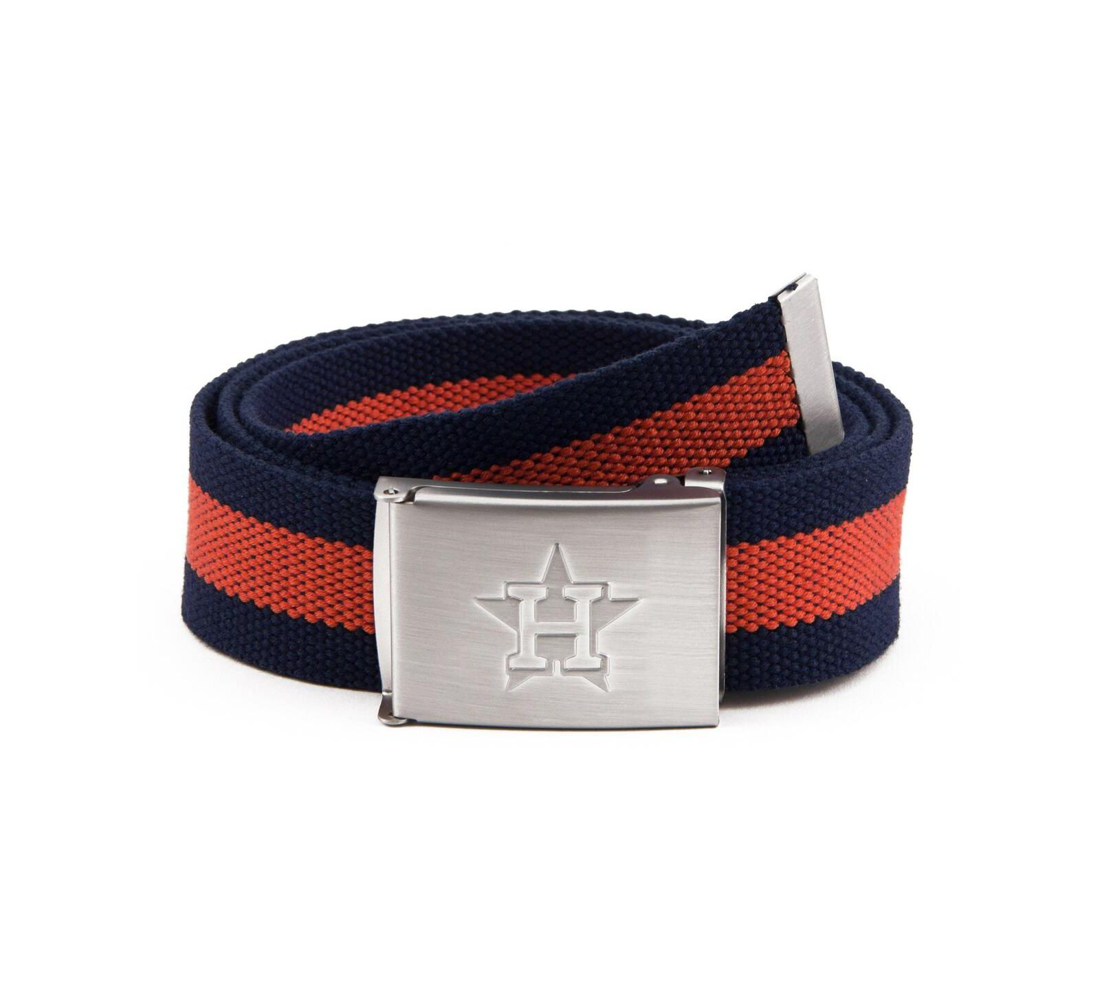 Men's Houston Astros Fabric Belt