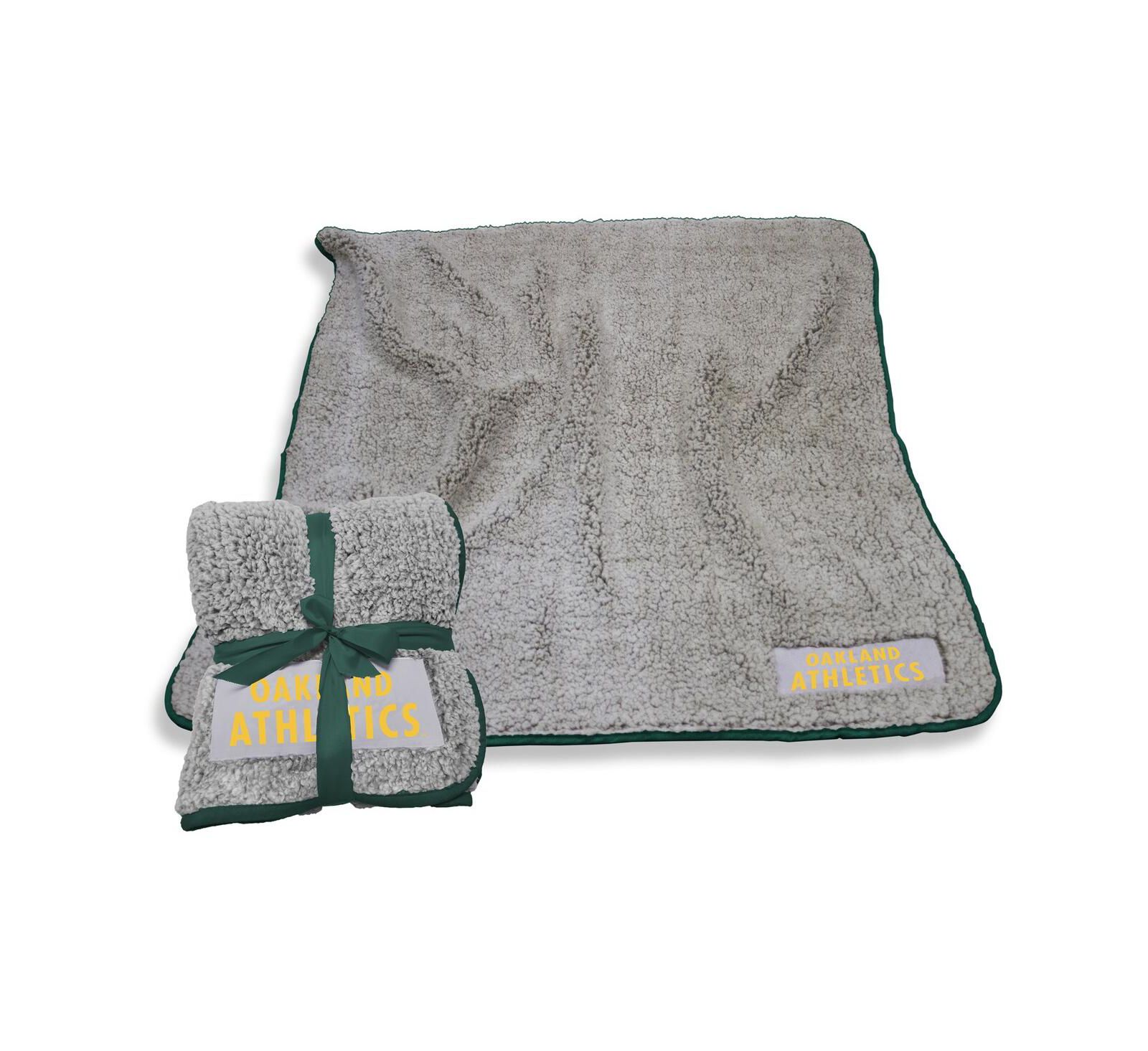 Теплый флисовый плед Logo Brands Oakland Athletics, 50" x 60"
