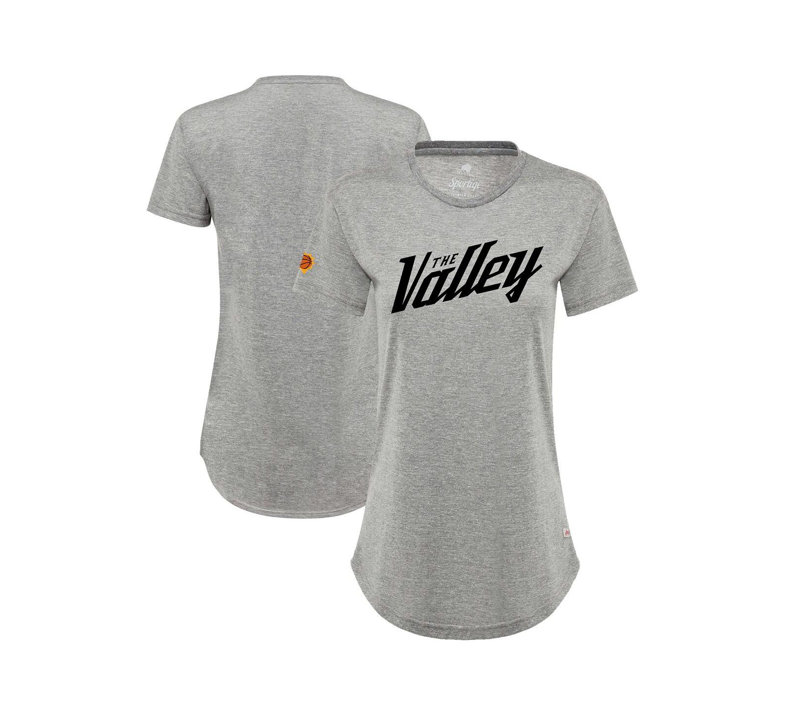 Женская футболка Sportiqe Gray Phoenix Suns 2021/22 City Edition Phoebe