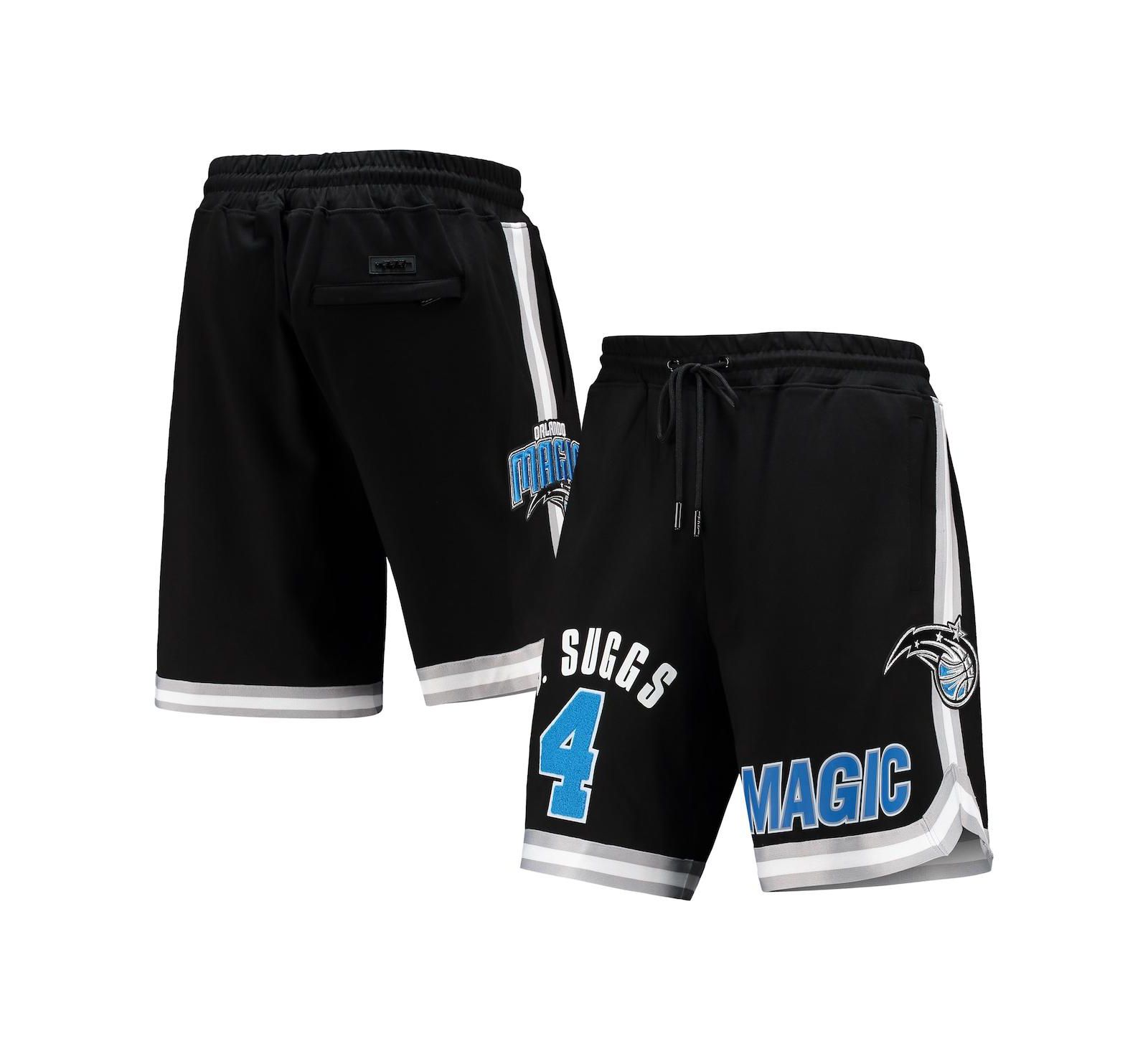 Men's Pro Standard Jalen Suggs Black Orlando Magic Player Replica Shorts