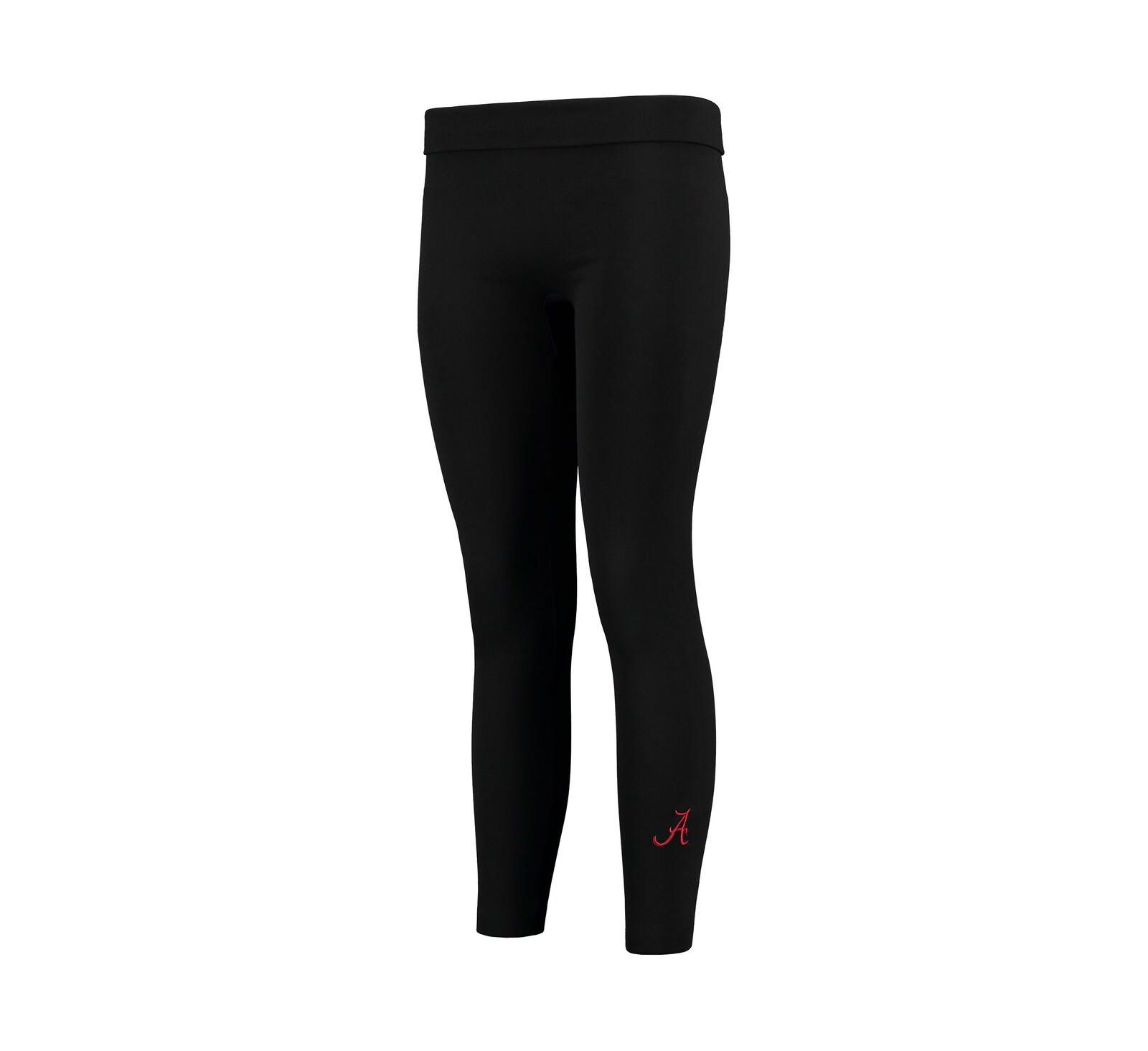 Женские флисовые леггинсы ZooZatz Black Alabama Crimson Tide