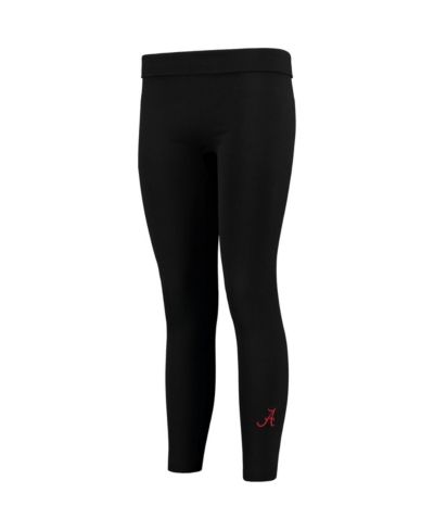 Женские флисовые леггинсы ZooZatz Black Alabama Crimson Tide