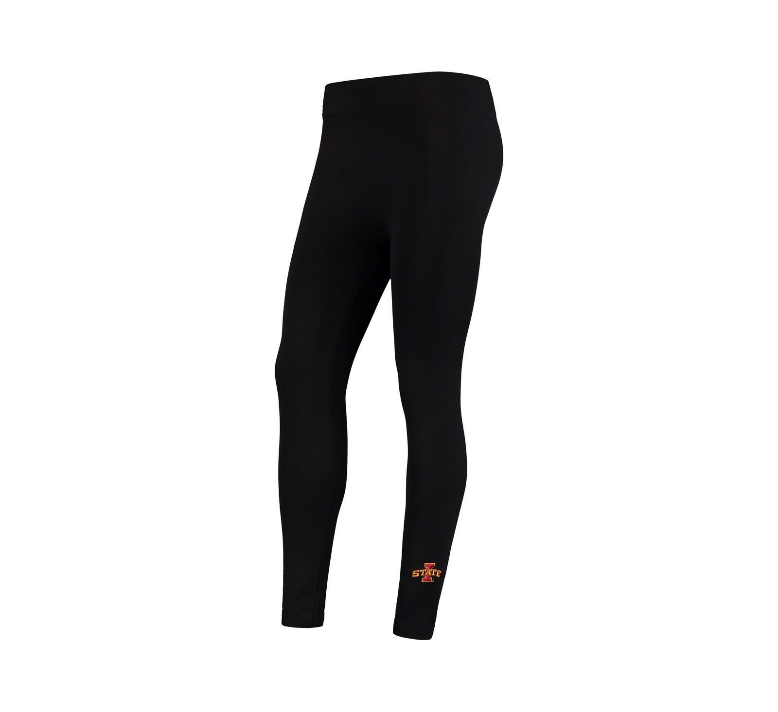 Женские флисовые леггинсы ZooZatz Black Iowa State Cyclones
