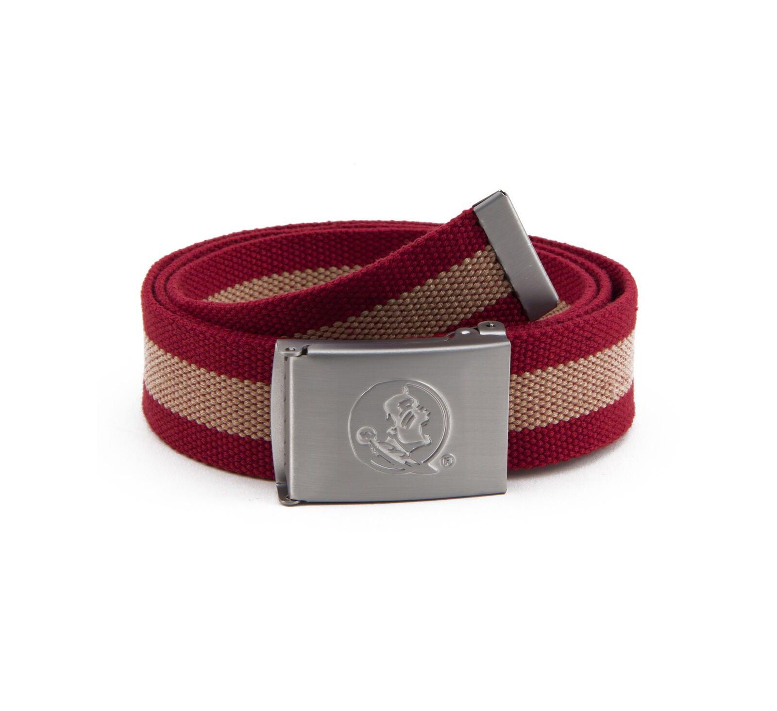 Men's Florida State Seminoles Fabric Belt