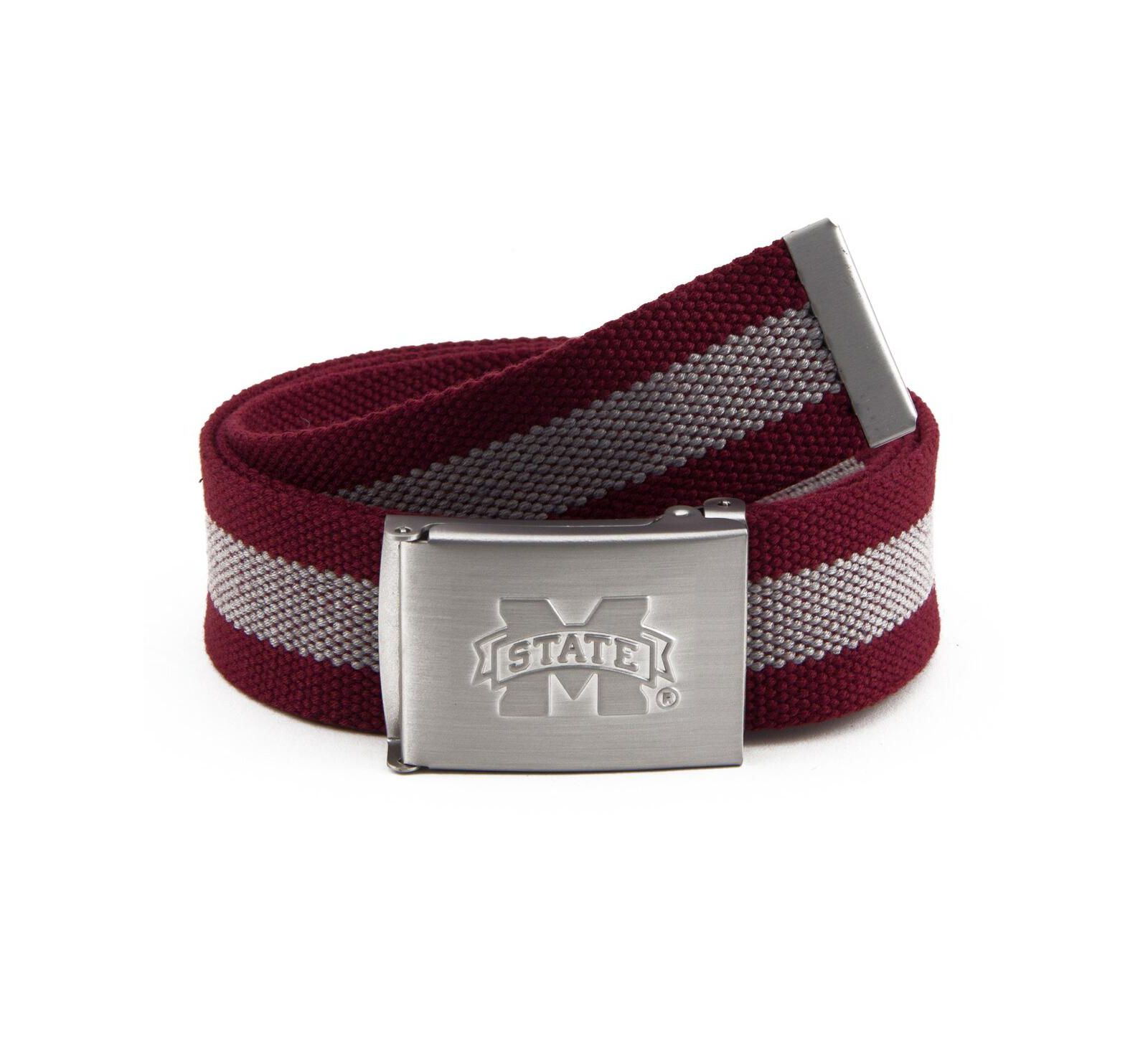Men's Mississippi State Bulldogs Fabric Belt