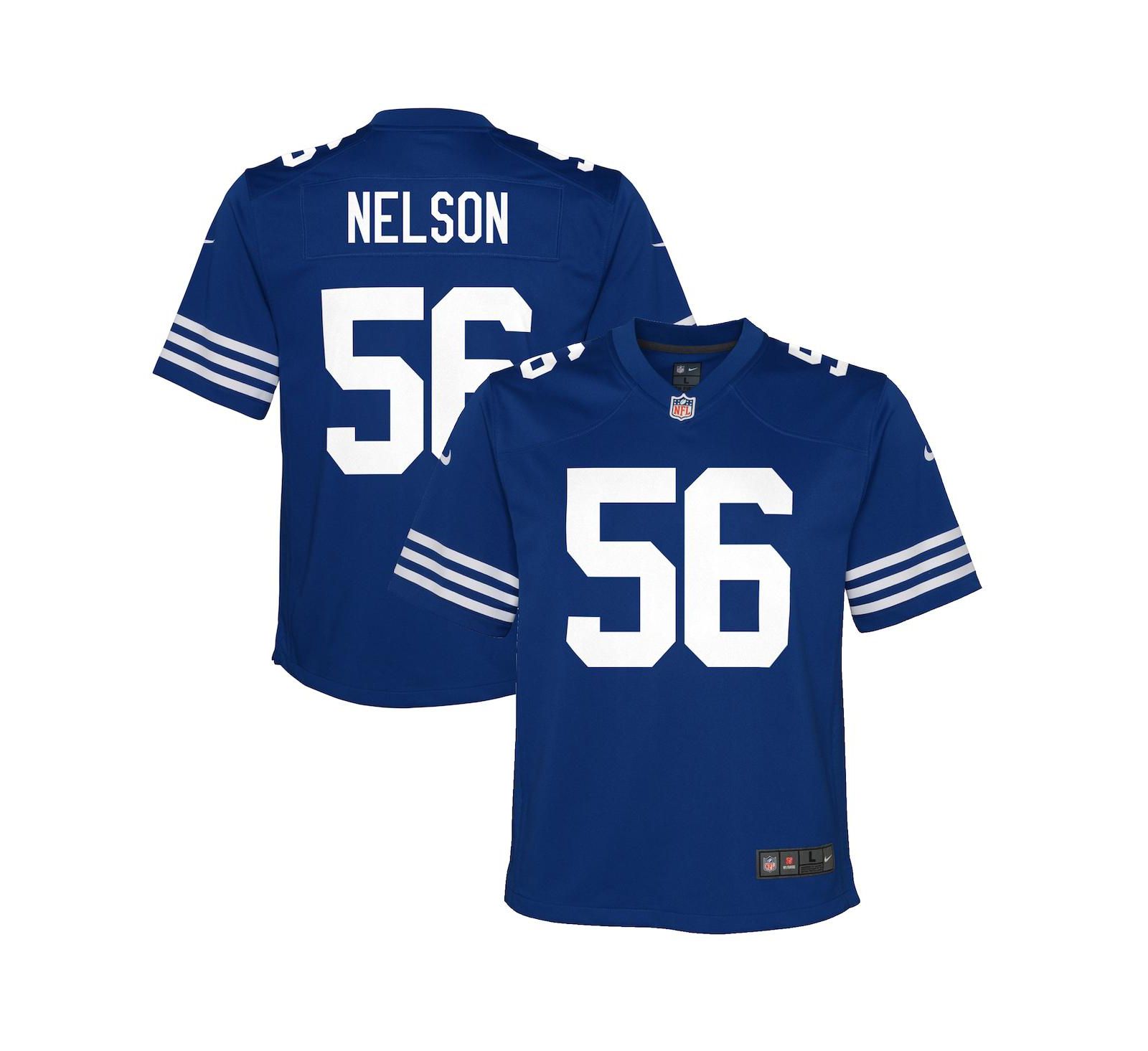 Nike Игровая джерси Quenton Nelson Royal Indianapolis Colts для мальчиков
