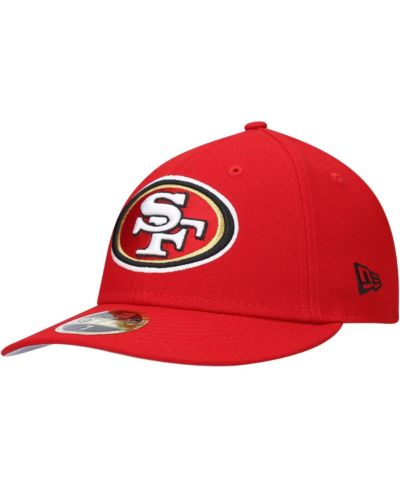 Мужская бейсболка New Era San Francisco 49Ers Omaha Low Profile 59Fifty, алая
