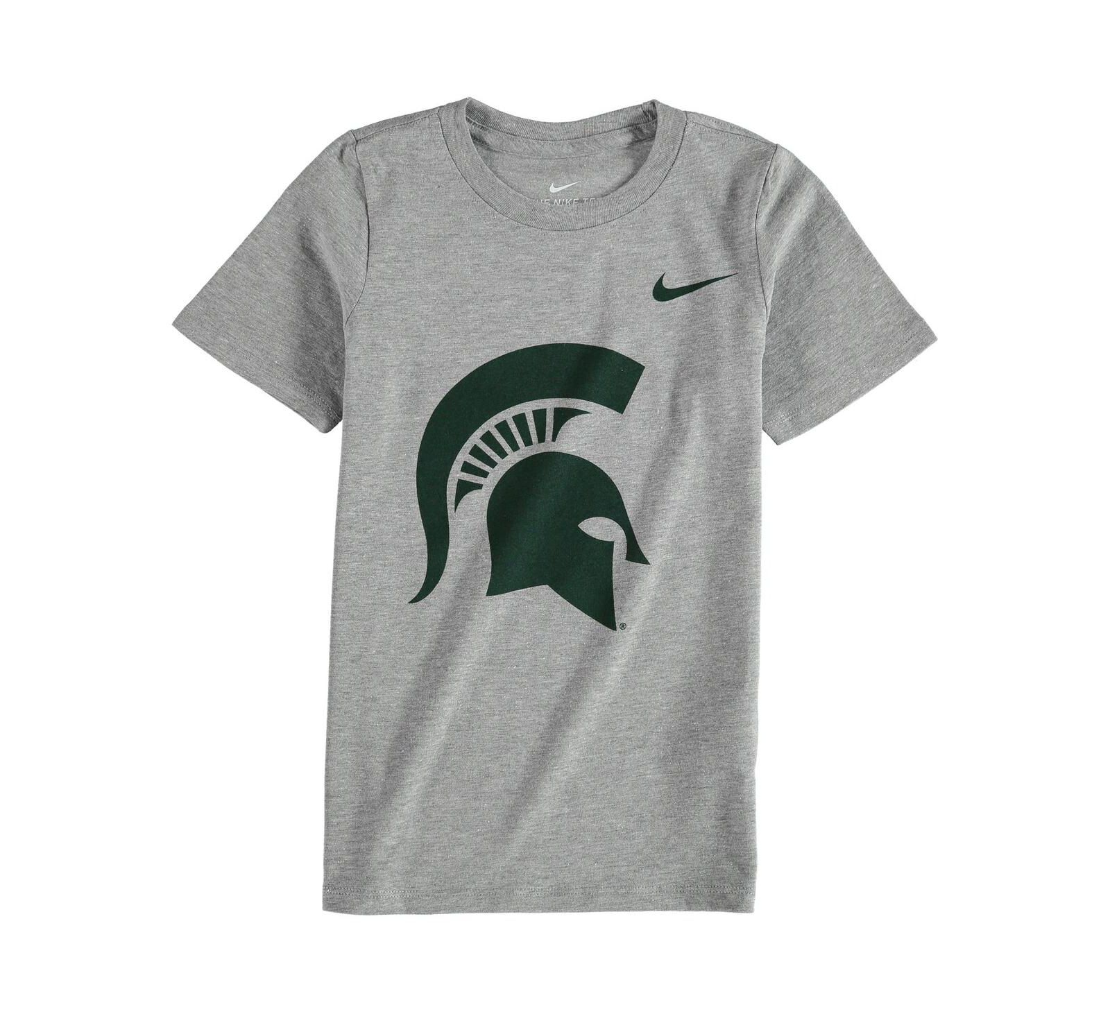 Детская футболка Nike Michigan State Spartans, темно-серый цвет