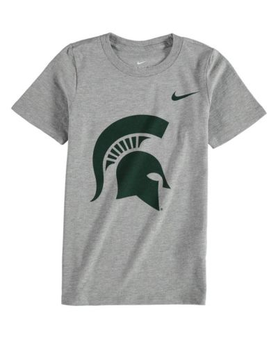 Детская футболка Nike Michigan State Spartans, темно-серый цвет