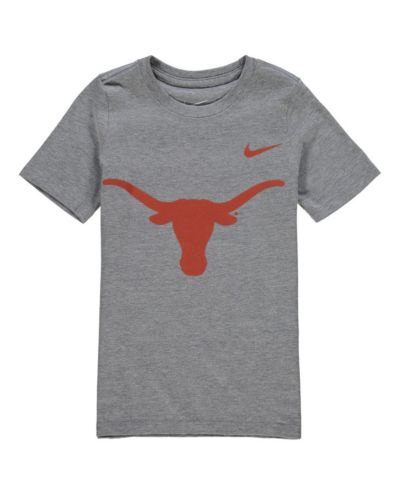 Мужская футболка Nike с логотипом Texas Longhorns цвета угольный