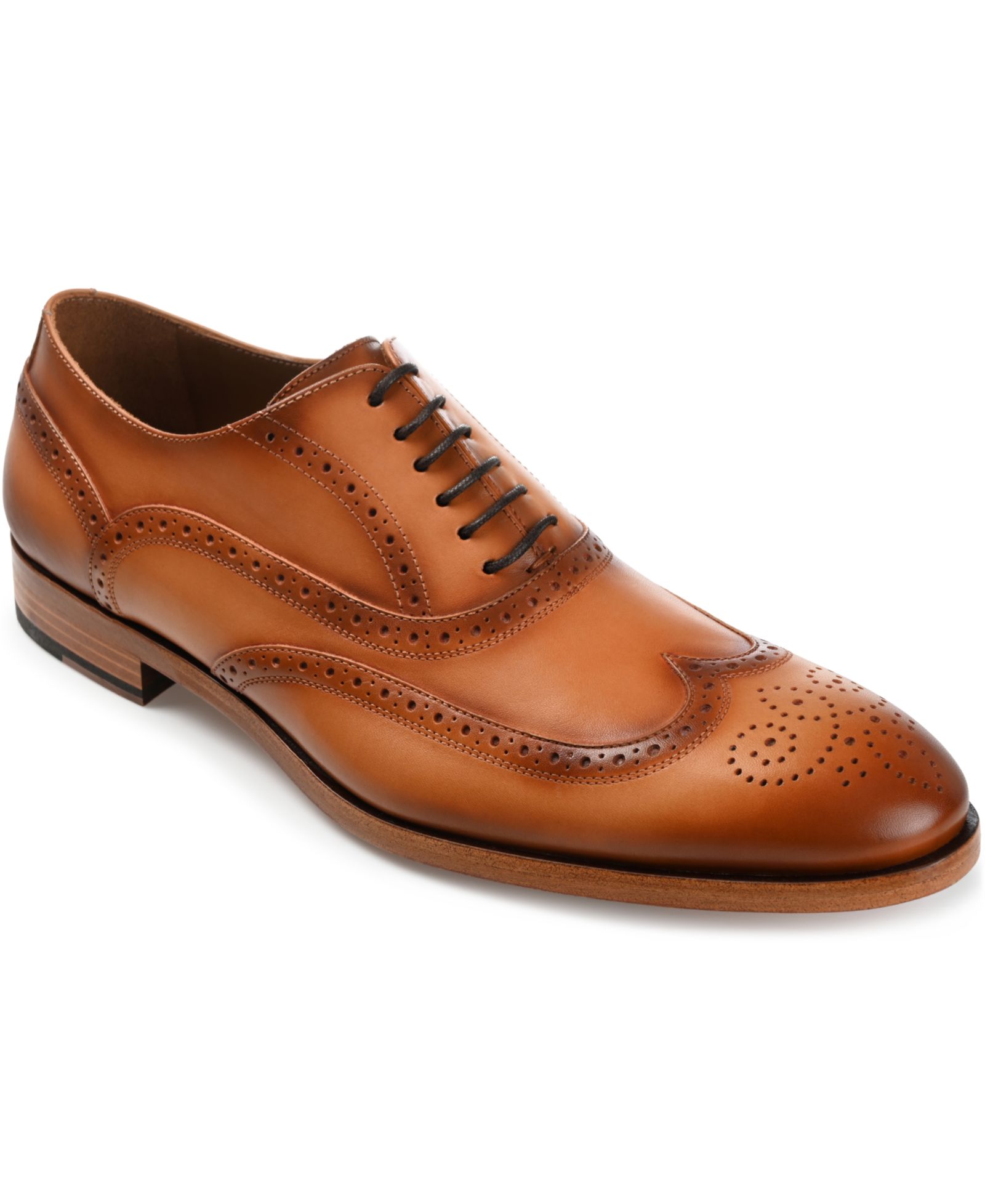 Мужские кожаные туфли Taft Men's Beck Handcrafted Brogue Wingtip