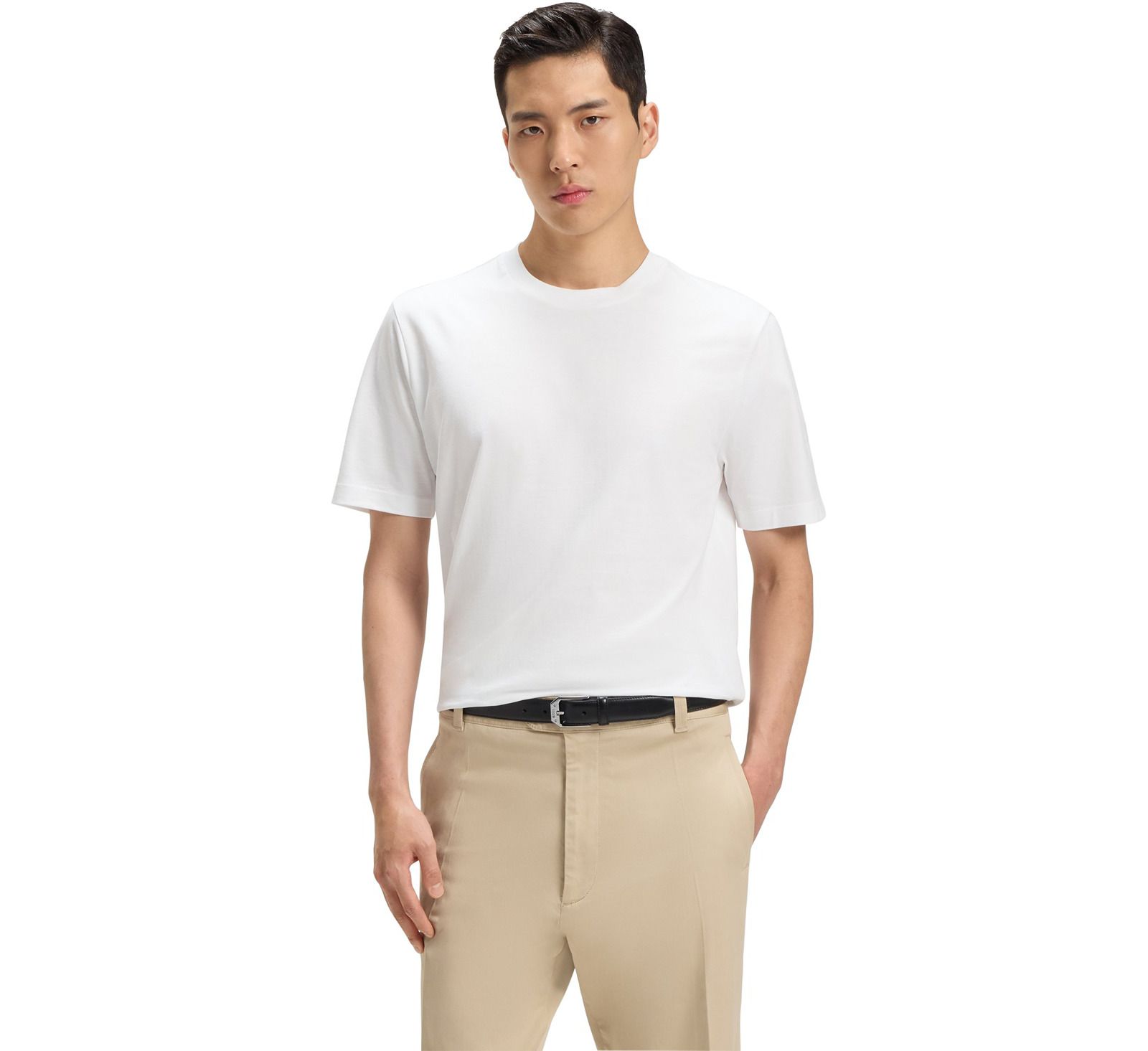 BOSS by Hugo Boss Men's Regular-Fit Cotton-Jersey T-Shirt