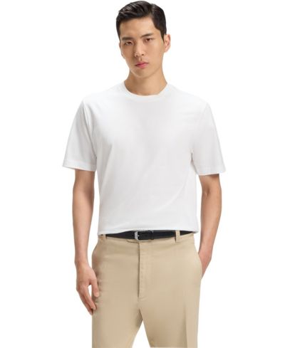 Мужская футболка BOSS by Hugo Boss из хлопкового джерси Regular-Fit