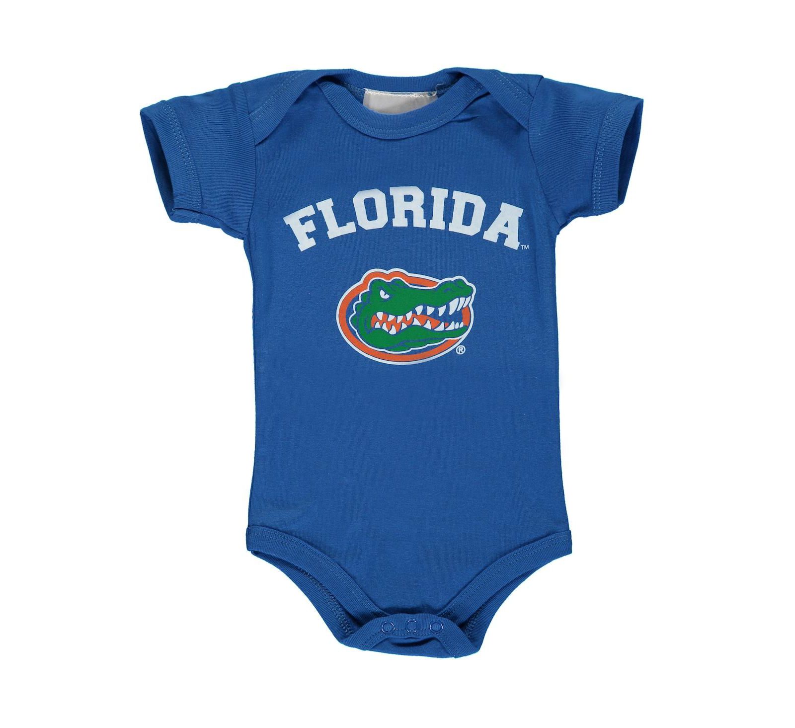 Детский боди Two Feet Ahead Royal Florida Gators Arch Logo