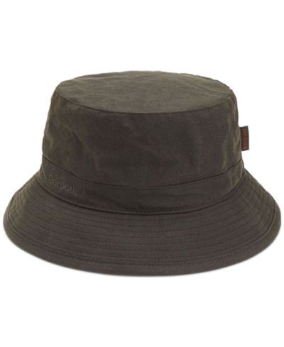 Barbour Мужская хлопковая панама Waxed Cotton